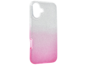 Gigapack Apple iPhone 16 Plus Szilikon tok, átlátszó/rózsaszín (160072) Gigapack Apple iPhone 16 Plus Szilikon tok, átlátszó/rózsaszín (160072)