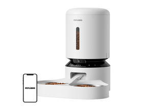 Petlibro Granary WiFi-s eledeladagoló dupla tállal, kamerával, fehér (PL-AF203-36W)