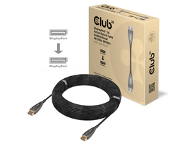 Club 3D CAC-1079 DisplayPort 1.4 Aktív Optikai kábel, 20 m