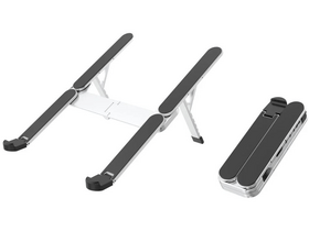 Cellect Multifunkciós laptoptartó, szürke (CEL-LAPT-HOLDER-GY) Cellect Multifunkciós laptoptartó, szürke (CEL-LAPT-HOLDER-GY)