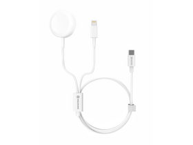 Swissten 2in1 Apple Watch és iPhone vezeték nélküli töltő (22055510) Swissten 2in1 Apple Watch és iPhone vezeték nélküli töltő (22055510)
