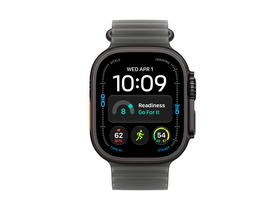 Apple Watch Ultra 4, Fekete titán tok, Áttetsző fekete óceán szíj (MJAY4QH/A) Apple Watch Ultra 4, Fekete titán tok, Áttetsző fekete óceán szíj (MJAY4QH/A)