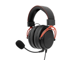 White Shark GH-2341B/R Gorilla gamer fejhallgató, fekete/piros