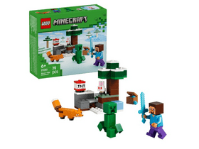 LEGO® Minecraft® Steve tajgai kalandjai (21583)