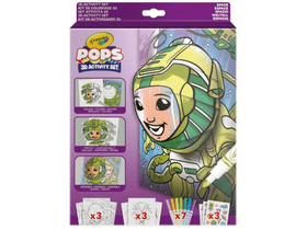 Crayola POPs 3D foglalkoztató: Űrutazás (04-2806) Crayola POPs 3D foglalkoztató: Űrutazás (04-2806)