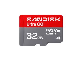 SanDisk Ultra Go MicroSDHC kártya, 32GB (SDSQUGN-032G-GN6MN)