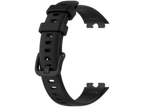 Gigapack Huawei Band 10/9/8 Pótszíj, fekete (GP-150437)