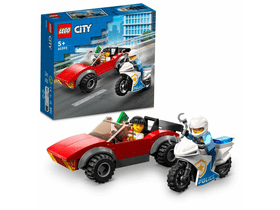 LEGO City Rendőrségi motoros autós üld
