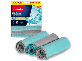 Vileda Pro Clean mikroszálas kendő, 3 db (179227)