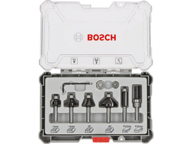 Bosch set umetaka za glodanje rubova i profila, 6 komada (2607017469) Bosch set umetaka za glodanje rubova i profila, 6 komada (2607017469)