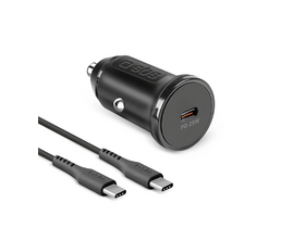 SBS PD 25W Autós töltő + USB-C kábel (TECRKITTCPD25W)