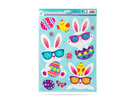 Family 57958B Húsvéti ablakmatrica, csillámos nyuszi Family 57958B Húsvéti ablakmatrica, csillámos nyuszi