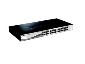 D-Link DGS-1210-28/E 24x1000Mbps + 4xGigabit SFP Switch