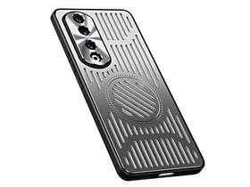 Gigapack Honor 90 5G Szilikon-alumínium tok, ezüst (GP-147946)