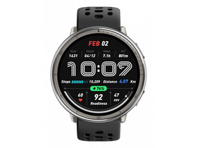 Amazfit Active 2 Okosóra, szilikon szíj, fekete Amazfit Active 2 Okosóra, szilikon szíj, fekete