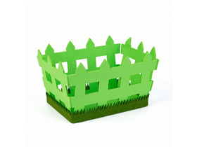 Family 57962 Húsvéti filc kosár, kerítés forma Family 57962 Húsvéti filc kosár, kerítés forma