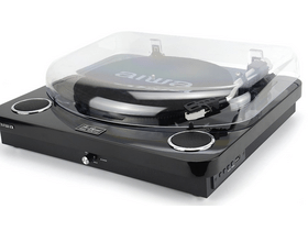 Aiwa LPS-25BK Lemezjátszó, fekete Aiwa LPS-25BK Lemezjátszó, fekete