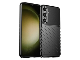 Szilikon tok fekete Samsung S24 Plus