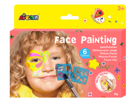 Avenir set za oslikavanje lica sa šablonom, boja Nature (BTS236030) Avenir set za oslikavanje lica sa šablonom, boja Nature (BTS236030)