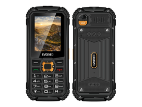 Evolveo StrongPhone Q1 Dual SIM mobiltelefon, fekete/narancs Evolveo StrongPhone Q1 Dual SIM mobiltelefon, fekete/narancs