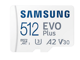 Samsung MB-MC512SA/EU EVO Plus microSD kartica, 512GB Samsung MB-MC512SA/EU EVO Plus microSD kartica, 512GB