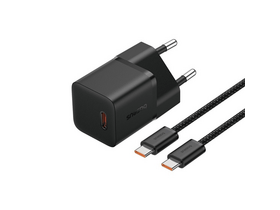 Baseus GaN5 Mini 20W töltő + 100W USB Type-C kábel (P10110900113-00)