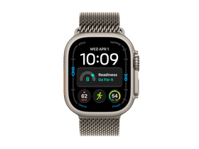 Apple Watch Ultra 4, Natúr titán tok, Natúr titán milánói szíj, S (MJA84QH/A)