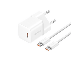 Baseus GaN5 Mini 20W töltő + 100W USB Type-C kábel (P10110900213-01)
