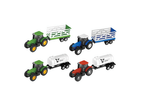 Teamsterz Traktor utánfutóval, többféle (1372300) Teamsterz Traktor utánfutóval, többféle (1372300)