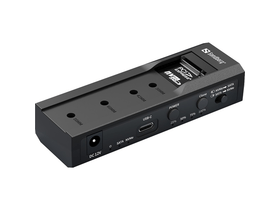 Sandberg M.2 SSD dokkoló - USB 3.2 Cloner and Dock for M2 + NVMe + SATA