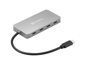 Sandberg USB Hub, ezüst (136-41) Sandberg USB Hub, ezüst (136-41)