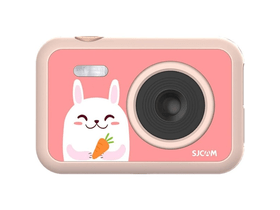 SJCAM Kids FunCam fényképezőgép, Rabbit, 5MP, 1080P felbontás, videó és fotó mód, LCD kijelző, 32GB- ig