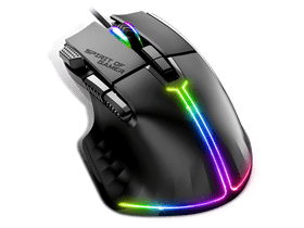 Spirit Of Gamer Pro-M5 RGB Gamer egér, fekete Spirit Of Gamer Pro-M5 RGB Gamer egér, fekete