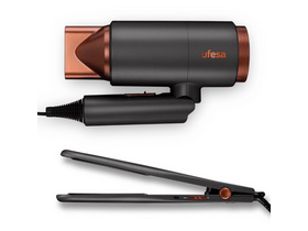 Ufesa My Glamour Set Hajszárító + Hajvasaló szett (MGL-SET) Ufesa My Glamour Set Hajszárító + Hajvasaló szett (MGL-SET)