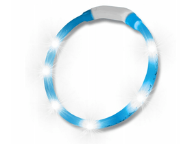 Hilton LED  szil dog nyakörv 55cm kék