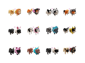 Dress Your Puppy: Állati kiskutyák, többféle Dress Your Puppy: Állati kiskutyák, többféle