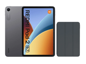 Xiaomi Redmi Pad 2 9.7 4/64GB Tablet, grafitszürke + Tok