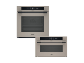 Whirlpool WOI5S8PM2SEA Beépíthető sütő + Whirlpool WMD54MBG Beépíthető mikrohullámú sütő, szatén Whirlpool WOI5S8PM2SEA Beépíthető sütő + Whirlpool WMD54MBG Beépíthető mikrohullámú sütő, szatén