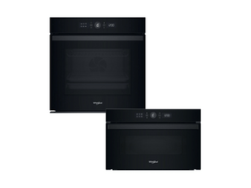 Whirlpool WOI4S8CM1SBA Beépíthető sütő + Whirlpool WMD44MB Beépíthető mikrohullámú sütő, fekete