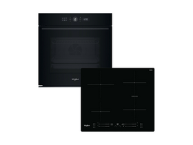 Whirlpool WOI5S8PM1SBA Beépíthető sütő + Whirlpool WB S2560 NE Beépíthető indukciós főzőlap, fekete Whirlpool WOI5S8PM1SBA Beépíthető sütő + Whirlpool WB S2560 NE Beépíthető indukciós főzőlap, fekete
