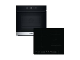Whirlpool WOI5S8PM1SXA Beépíthető sütő + Whirlpool WB S2560 NE Beépíthető indukciós főzőlap Whirlpool WOI5S8PM1SXA Beépíthető sütő + Whirlpool WB S2560 NE Beépíthető indukciós főzőlap