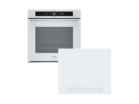Whirlpool WOI5S8PM2SWA Beépíthető sütő + Whirlpool WL S5360 BF/W Beépíthető indukciós főzőlap Whirlpool WOI5S8PM2SWA Beépíthető sütő + Whirlpool WL S5360 BF/W Beépíthető indukciós főzőlap