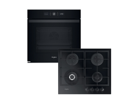 Whirlpool WOI4S8CM1SBA Beépíthető sütő + Whirlpool GOFL 629/NB1 Beépíthető gázfőzőlap