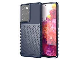 Gigapack Samsung Galaxy S23 Ultra Szilikon telefonvédő tok, sötétkék (GP-134634)