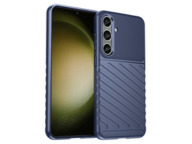 Gigapack Samsung Galaxy S24+ Szilikon telefonvédő tok, sötétkék (GP-151349)