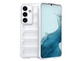 Gigapack Samsung Galaxy S24+ Szilikon telefonvédő tok, fehér (GP-151357)