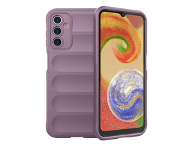 Szilikon telefonvédő (ütésállóság, kameravédő, 3D) LILA