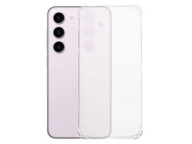 Gigapack Samsung Galaxy S24+ Szilikon telefonvédő tok, átlátszó (GP-151383)