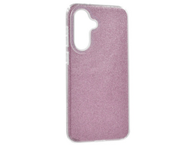 Gigapack Samsung A56 5G Szilikon tok, rózsaszín csillogós (GP-166363)