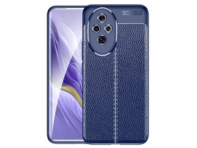 Gigapack Honor 200 Pro Bőr hatású szilikon tok, sötétkék (GP-159538)